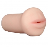 Нежный мастурбатор-ротик REALSTUFF 5INCH MASTURBATOR BJ - Dream Toys - в Камышине купить с доставкой