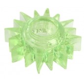 Зеленое эрекционное кольцо-солнце - Toyfa Basic - в Камышине купить с доставкой