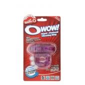 Фиолетовое эрекционное виброкольцо OWOW PURPLE - Screaming O - в Камышине купить с доставкой