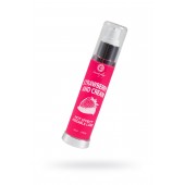 Массажное масло 2-в-1 с разогревающим эффектом и вкусом клубники со сливками - 50 мл. - Secret Play - купить с доставкой в Камышине