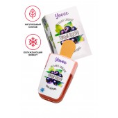 Охлаждающий бальзам для губ «Томный поцелуй» с ароматом черной смородины - 5 мл. - ToyFa - купить с доставкой в Камышине