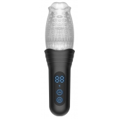 Автоматический мастурбатор Oral Sex Masturbator с функциями ротации, вибрации и фрикций - Secwell - в Камышине купить с доставкой