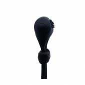 Чёрное лассо на пенис с вибрацией - Baile - в Камышине купить с доставкой