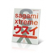 Ультратонкий презерватив Sagami Xtreme SUPERTHIN - 1 шт. - Sagami - купить с доставкой в Камышине