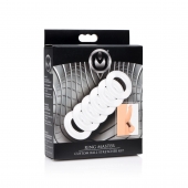 Комплект из 6 прозрачных эрекционных колец Ring Master Custom Ball Stretcher Kit - XR Brands - в Камышине купить с доставкой
