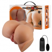 Карамельный мастурбатор-полуторс Emilia с вибрацией - Baile - в Камышине купить с доставкой