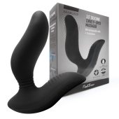 Черный вибромассажер простаты 3,5’’ Curve P-spot Massager - 12 см. - Erokay - в Камышине купить с доставкой
