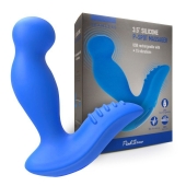 Синий вибромассажер простаты 3,5’’ P-spot Massager - 12,5 см. - Erokay - в Камышине купить с доставкой