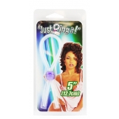 Прозрачное лассо с фиолетовой бусиной SILICONE COCK RING WITH BEAD LAVENDER - NMC - в Камышине купить с доставкой
