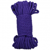 Фиолетовая верёвка для связывания и фиксации Bind Tie - 15,24 м. - Doc Johnson - купить с доставкой в Камышине