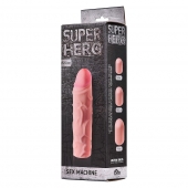 Фаллоудлинитель SUPER HERO Sex Machine - 15,5 см. - Lola Games - в Камышине купить с доставкой