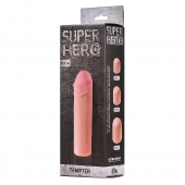 Фаллоудлинитель SUPER HERO Tempter - 16 см. - Lola Games - в Камышине купить с доставкой