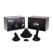 Конусный вибромассажер Cowgirl Cone с 2 насадками - CowGirl - купить с доставкой в Камышине
