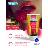 Интимная гель-смазка Shefox «Сладкая клубника» - 50 мл. - Shefox - купить с доставкой в Камышине