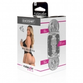 Прозрачный двусторонний мастурбатор Fleshlight Quickshot Mia Malkova - Fleshlight - в Камышине купить с доставкой