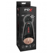 Мастурбатор-вагина с вибрацией Dirty Talk Starter Stroker - Pipedream - в Камышине купить с доставкой