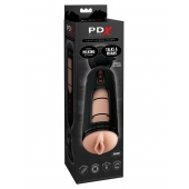 Мастурбатор-вагина с вибрацией Vibrating Mega Milker - Pipedream - в Камышине купить с доставкой