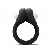 Черное эрекционное кольцо Zippy Vibrating Ring With Bullet - Adrien Lastic - в Камышине купить с доставкой