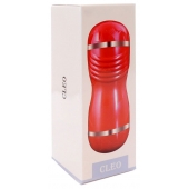 Двусторонний мастурбатор в колбе Cleo - вагина и ротик - Boys of Toys - в Камышине купить с доставкой