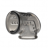 Дымчатая насадка на пенис и мошонку - Baile - в Камышине купить с доставкой