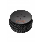 Черная веревка для шибари на катушке - 5 м. - Pecado - купить с доставкой в Камышине