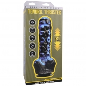 Черно-синяя мини-машина на присоске Tendril Thruster - 21,6 см. - Doc Johnson - купить с доставкой в Камышине