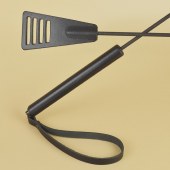 Черный кожаный стек «Сириус» - 60 см. - Sitabella - купить с доставкой в Камышине