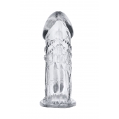 Прозрачная насадка на пенис Uco - 13 см. - A-toys - в Камышине купить с доставкой