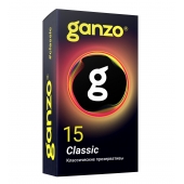 Классические презервативы с обильной смазкой Ganzo Classic - 15 шт. - Ganzo - купить с доставкой в Камышине