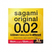 Презерватив увеличенного размера Sagami Original 0.02 XL-size - 1 шт. - Sagami - купить с доставкой в Камышине