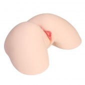 Мастурбатор-полуторс с двойным слоем материала Jenny Onahole Real Hips - KOKOS - в Камышине купить с доставкой