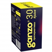 Ароматизированные презервативы Ganzo Juice - 30 шт. - Ganzo - купить с доставкой в Камышине