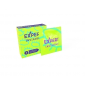 Ультратонкие презервативы Expert Invisible - 3 шт. - Expert - купить с доставкой в Камышине