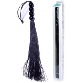 Черная силиконовая плеть - 37 см. - Boys of Toys - купить с доставкой в Камышине