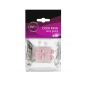 Прозрачная насадка на пенис с цветными шариками - Erowoman-Eroman - в Камышине купить с доставкой