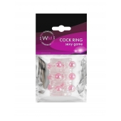 Прозрачная сквозная насадка на пенис с цветными шариками - Erowoman-Eroman - в Камышине купить с доставкой