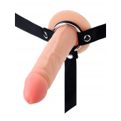 Мужской полый страпон на регулируемых ремнях - 18,5 см. - Sex Expert - купить с доставкой в Камышине