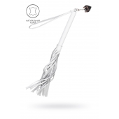 Белая кожаная плеть - 50 см. - Pecado - купить с доставкой в Камышине