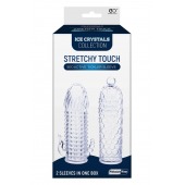 Набор из 2 прозрачных насадок на член Seductive Tickler Sleeves Set - NMC - в Камышине купить с доставкой