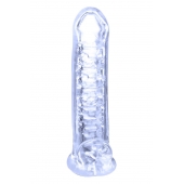 Прозрачная насадка-удлинитель Stretchy Touch - 18 см. - NMC - в Камышине купить с доставкой