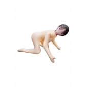 Телесная надувная секс-кукла в позиции догги-стайл - NMC - в Камышине купить с доставкой