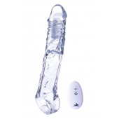 Прозрачная насадка-удлинитель Length Enhancer With Bullet с подхватом - 22,3 см. - NMC - в Камышине купить с доставкой