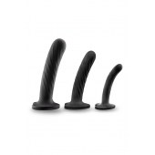 Набор из 3 стимуляторов со спиралевидным рельефом Twist Kit - Blush Novelties