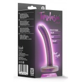 Фиолетовая насадка с гладкой поверхностью Surrender 4.75 Inch Beginner Pegging Dildo - 12 см. - Blush Novelties - купить с доставкой в Камышине