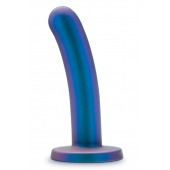 Синяя насадка с гладкой поверхностью Surrender 5.75 Inch Intermediate Pegging Dildo - 14,6 см. - Blush Novelties - купить с доставкой в Камышине