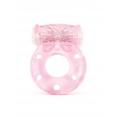 Розовое эрекционное виброкольцо с бабочкой - 1137 - в Камышине купить с доставкой