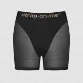 Трусики-шорты для фиксации насадок Strap-on-me Harness Lingerie Halo - size XL - Strap-on-me - купить с доставкой в Камышине