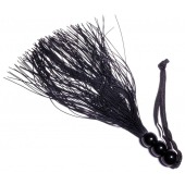 Черная силиконовая плетка - 25,4 см. - Boys of Toys - купить с доставкой в Камышине