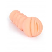 Телесный мастурбатор-вагина с эрекционными кольцами в комплекте - Sexy Girl - в Камышине купить с доставкой