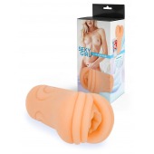 Телесный мастурбатор-вагина с рельефом на поверхности - Sexy Girl - в Камышине купить с доставкой